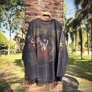 Vintage 1998 Cradle of Filth Cruelty Brought Thee Orchids Longsleeve Size XL